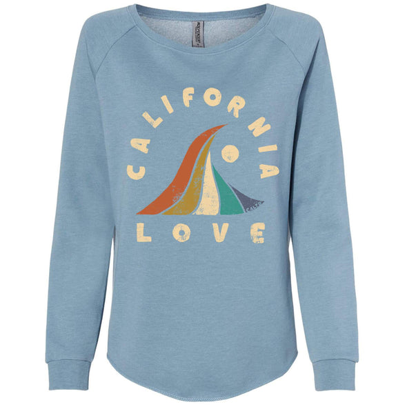 Wave CA Love Crewneck Sweatshirt-CA LIMITED