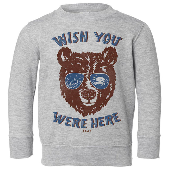 Wish You Were Here Toddlers Sweater-CA LIMITED