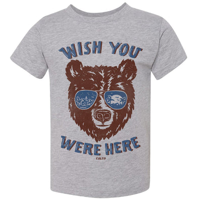 Wish You Were Here Toddlers Tee-CA LIMITED