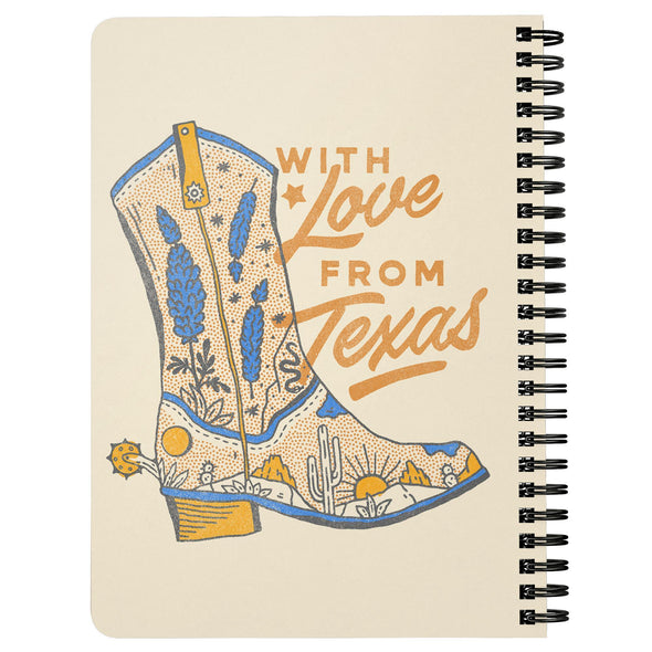 With Love TX Spiral Notebook-CA LIMITED
