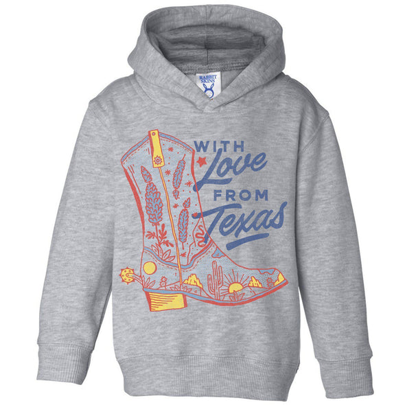 With Love TX Toddlers Hoodie-CA LIMITED